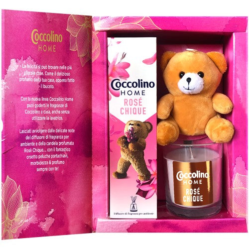 Coccolino Bear + Diffuser 45ml + Candle 115g