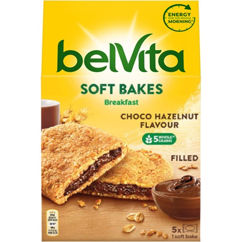 Belvita Soft Bakes Choco Hazelnut 5pcs 250g