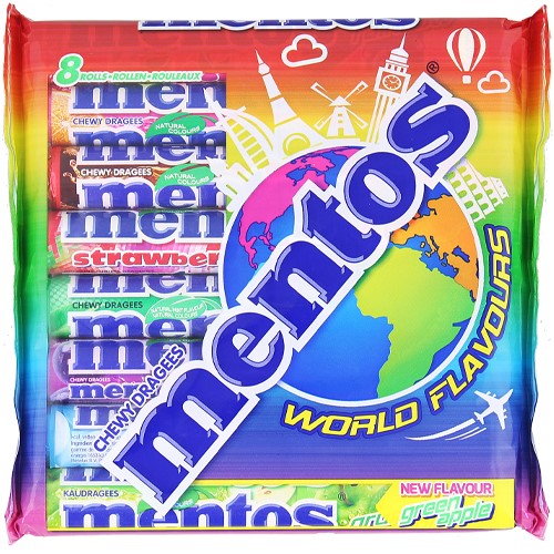 Mentos World Flavors 8pcs 300g