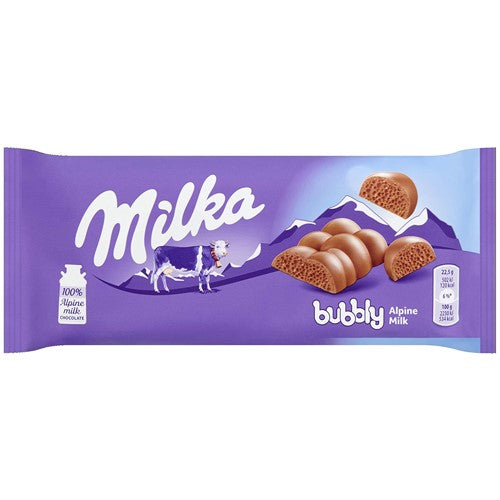 Milka Bubbly Milk Chocolate 90g