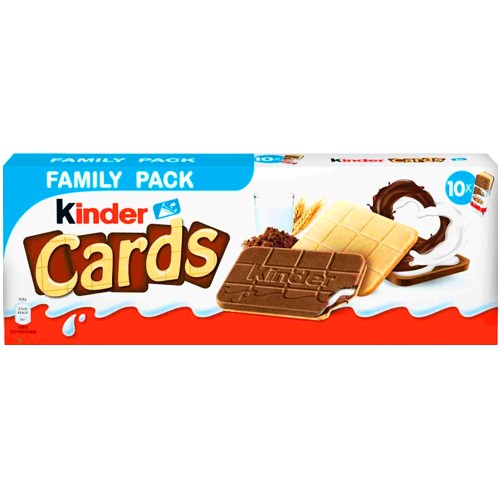 Kinder Cards Family Pack 10pcs 256g