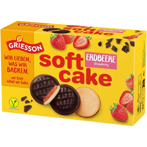 Griesson Soft Cake Erdbeere 300g