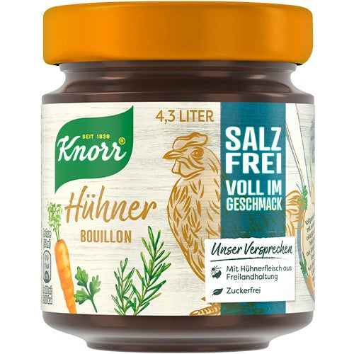 Knorr Bouillon Huhner salt Frei 85g