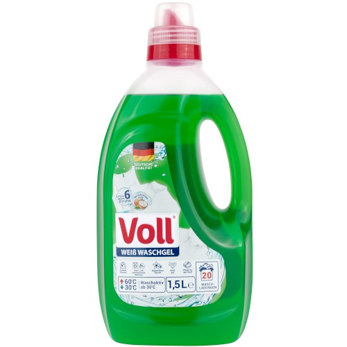 Voll Weiss Waschgel 20p 1.5L