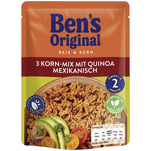 Ben's Original 3 Korn-Mix Mexikanisch Quinoa 220g