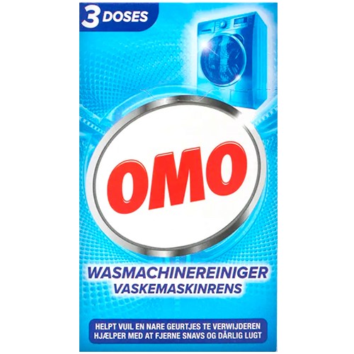 OMO Wasmachinereiniger 3x40g 120g