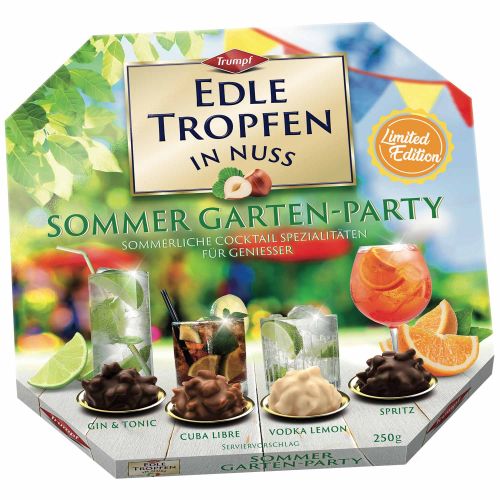 Trumpf Edle Tropfen in Nuss Sommer Garten 250g