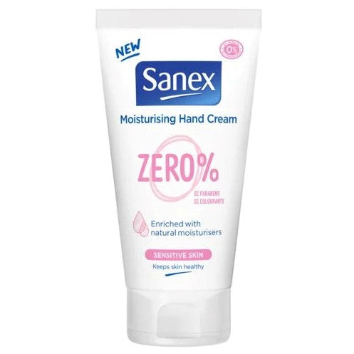 Sanex Zero% Sensitive Hand Cream 75ml