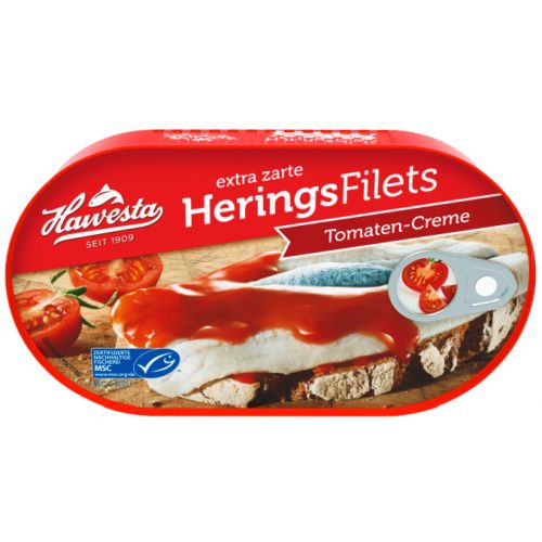 Hawesta Herings Filets Tomaten-Creme 200g