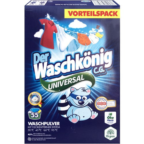 Waschkonig Universal Powder 55p 3.5kg