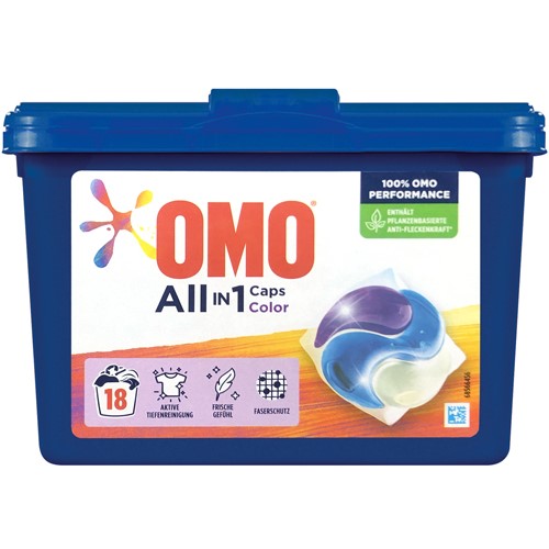 OMO All in 1 Caps Color 18p 486g