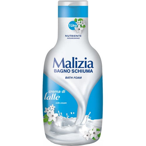 Malizia Bagno Schiuma Crema di Latte for Bathing 1L