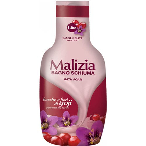 Malizia Bagno Schiuma Bacche e Fiori di Goji 1L