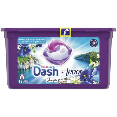 Dash Lenor All in 1 Pods Calanques Provan 32p 803g