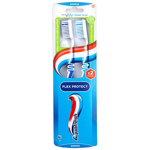 Aquafresh Flex Protect Souple Brushes 2pcs