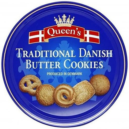 Queen's Traditional Danish Butter Cookies 500g