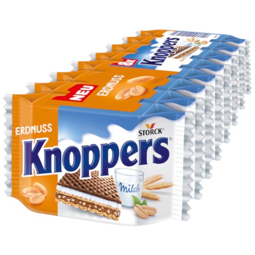 Knoppers Erdnuss 8pcs 200g