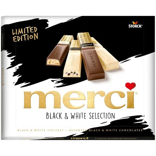 Merci Black & White Selection Chocolate box 240g