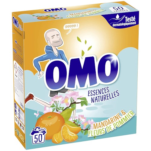 OMO Mandarine & Fleurs de Pommier Please 50 liters 3.5 kg