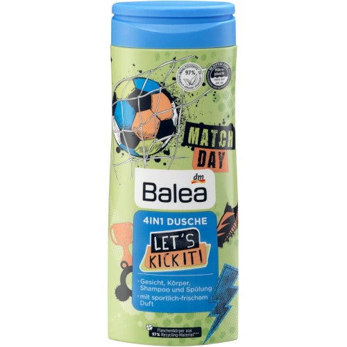 Balea 4in1 Dusche Let's Kick It! Gel 300ml