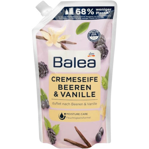 Balea Creme Seife Beeren & Vanille Stock 500ml