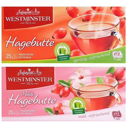 Westminster Milde / Hagebutte Tea 25 pcs.