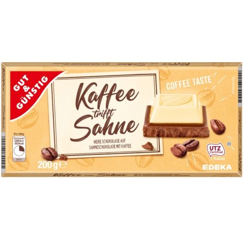 G&G Kaffee Sahne Chocolate 200g