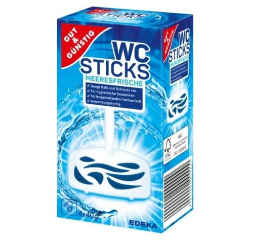 G&G WC Sticks Meeresfrische 4x40g