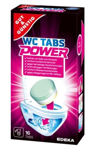 G&G WC Tabs Power 16pcs 400g