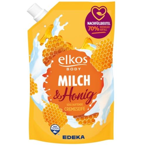 Elkos Soap Stock Milch Honig 750ml